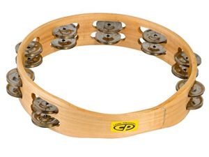 CP390 10" Wood Tambourine