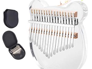 Eastrock Acrylic Kalimba Thumb Piano 17 Keys