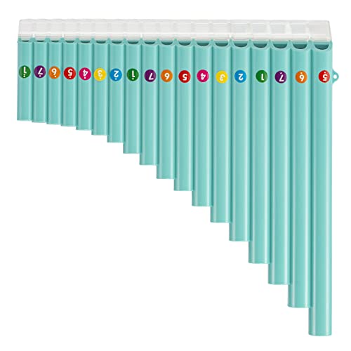 18 Pipes Pan Flute Eco-friendly Resin C tone Easy Learn Pan Flute 18 Pipes Pan Flute Eco-friendly Resin C tone Easy Learn Pan Flute