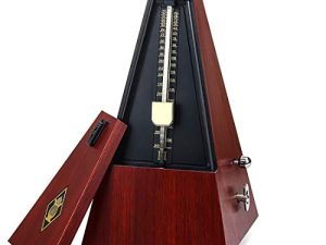 Qulable Mechanical Metronome for Piano Guitar Drum Violin Saxophone Musician Track Beat and Tempo
