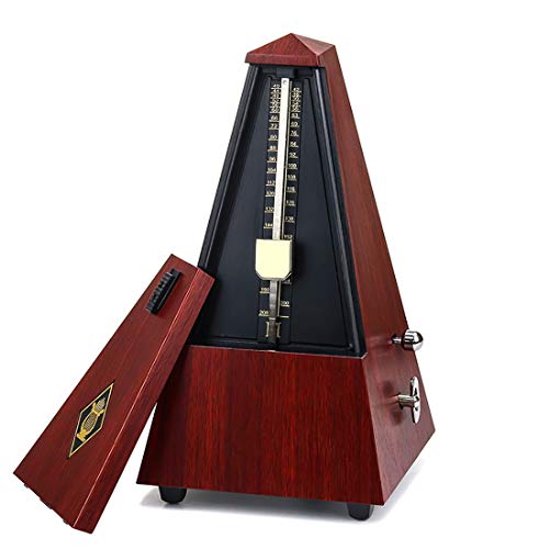 Qulable Mechanical Metronome for Piano Guitar Drum Violin Saxophone Musician Track Beat and Tempo Qulable Mechanical Metronome for Piano Guitar Drum Violin Saxophone Musician Track Beat and Tempo