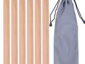 3 Pairs Wood Claves Percussion Instrument