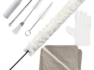 Y-Axis 9 Pcs Flute Cotton Cleaning Brush Kit