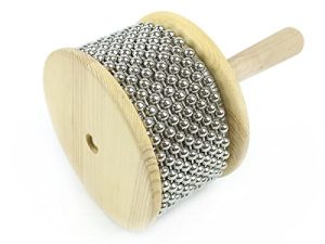 LOONELO Wooden Hand Cabasa with Stainless Steel