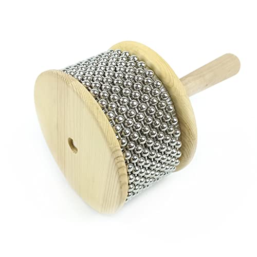 LOONELO Wooden Hand Cabasa with Stainless Steel LOONELO Wooden Hand Cabasa with Stainless Steel