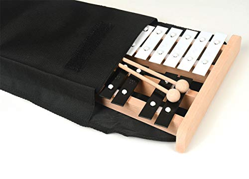 Professional Wooden Soprano Full Size Glockenspiel Xylophone with Cover Case - Includes 2 Wooden Beaters Professional Wooden Soprano Full Size Glockenspiel Xylophone with Cover Case - Includes 2 Wooden Beaters