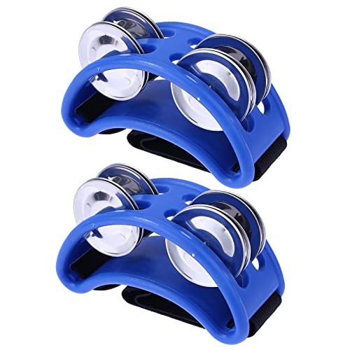 2PCS Foot Tambourine 2PCS Foot Tambourine