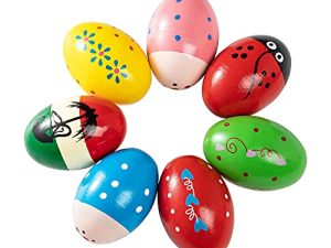 Wood Eggs Shakers
