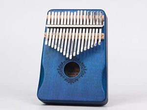POKHDYE Sky blue Kalin bassist beginner's hand m-finger piano mahogany beginner's 17 tone children's instrument FDS2 0