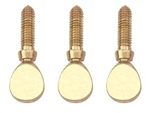 3Pcs Yootones Sax Neck Screw Tightening Screw Compatible with Sax Saxophone Bass Clarinet Accessory (Gold)