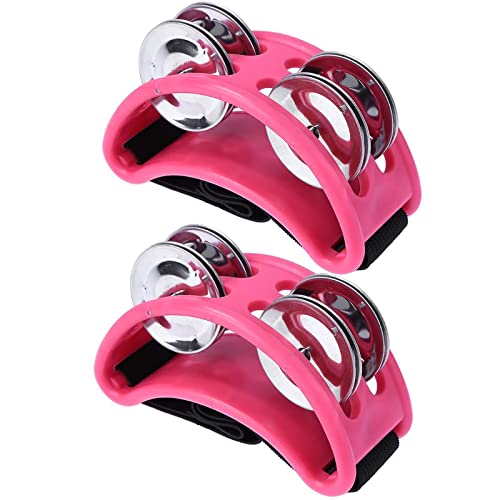 2PCS Foot Tambourine 2PCS Foot Tambourine