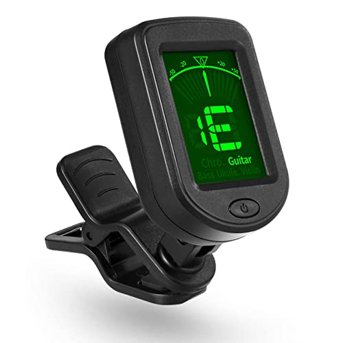 Guitar Tuner Clip on Ukulele Tuner-for Acoustic Electric Bass Ukulele Violin Tuner Guitar Tuner Clip on Ukulele Tuner-for Acoustic Electric Bass Ukulele Violin Tuner