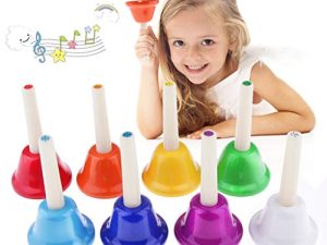 Alnicov Music Hand Bell Rhythm Band Beginners Play Hand Bells