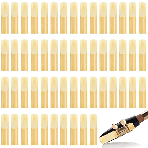 50 Pcs Alto Saxophone Reeds Sax Reeds Size 2.5 50 Pcs Alto Saxophone Reeds Sax Reeds Size 2.5