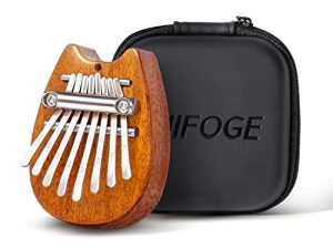 MIFOGE Mini Kalimba Thumb Piano 8Keys Wooden