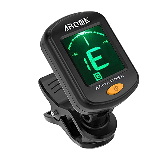 Envistia Mall Clip On AT-01A Tuner for Guitar Envistia Mall Clip On AT-01A Tuner for Guitar