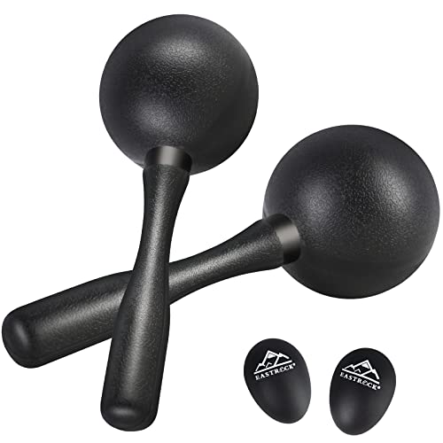 EASTROCK Maracas Shaker Rattles ABS Sand Hammer Hand Percussion Rattles for Kids & Adults EASTROCK Maracas Shaker Rattles ABS Sand Hammer Hand Percussion Rattles for Kids & Adults