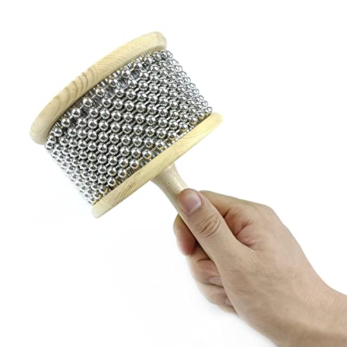 LOONELO Wooden Hand Cabasa with Stainless Steel LOONELO Wooden Hand Cabasa with Stainless Steel