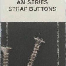 Fender American Series Locking Strap Buttons - Chrome