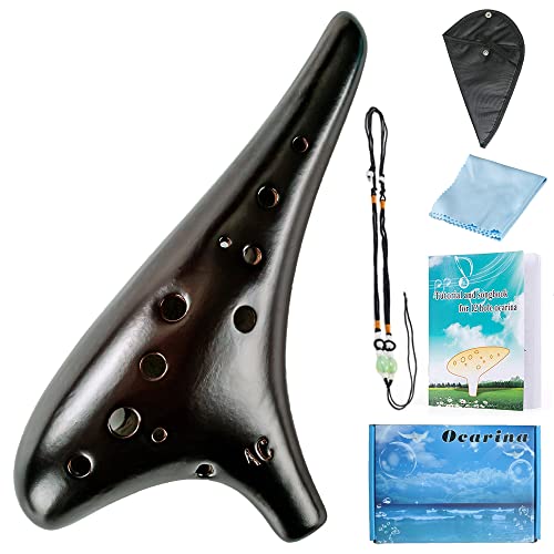 Strawfire 12 Hole Ocarina Instrument in Exquisite Craft Strawfire 12 Hole Ocarina Instrument in Exquisite Craft