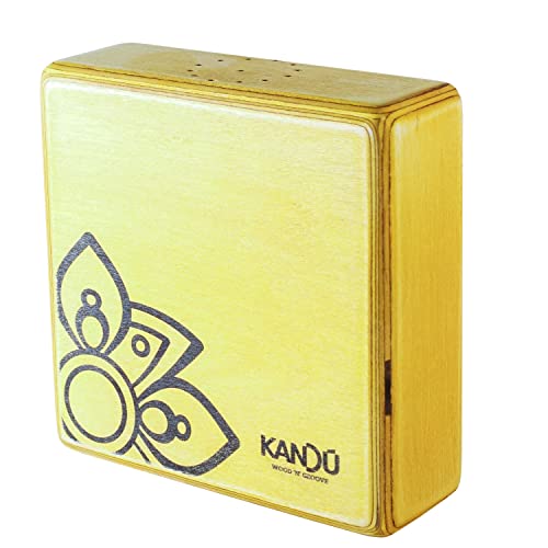 The Kandu Clever Shaker is the first ever shaker drum with two distinctive one side sounds: one side like a clave The Kandu Clever Shaker is the first ever shaker drum with two distinctive one side sounds: one side like a clave