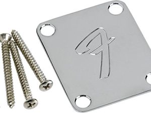 Fender F Neckplate Chrome