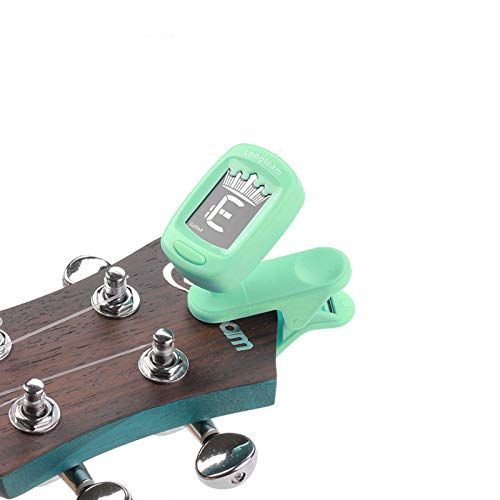 Clip-On Tuner for Guitar Ukulele Violin Bass & Chromatic Tuning Modes (multi-key modes) Clip-On Tuner for Guitar Ukulele Violin Bass & Chromatic Tuning Modes (multi-key modes)