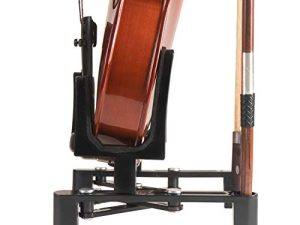 Violin Stand Musical Instrument Stand with Bow Holder for Violin