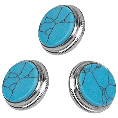 3Pack Yootones Trumpet Valve Finger Buttons Trumpet Key Buttons Caps Replacement Trumpet Repairing Buttons Musical Instruments Accessories (Blue) 3Pack Yootones Trumpet Valve Finger Buttons Trumpet Key Buttons Caps Replacement Trumpet Repairing Buttons Musical Instruments Accessories (Blue)