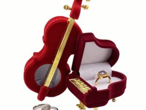2 Piece Musical Instrument Combination Jewelry Case