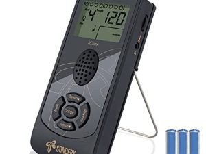Sondery Digital Metronome for Guitar Piano Drum and All Instruments