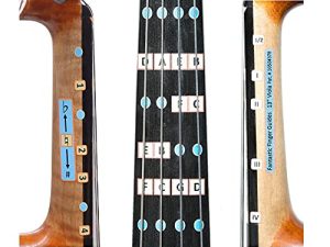 Fantastic Finger Guide for Violas | Stringed Musical Instruments | Fingerboard and Fretboard Stickers for Learning All Notes | Kids/Adult Beginner Viola Finger Guide | 13" Size