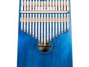 Kalimba Thumb Piano 17 Keys Finger Piano with Kalimba Songbook