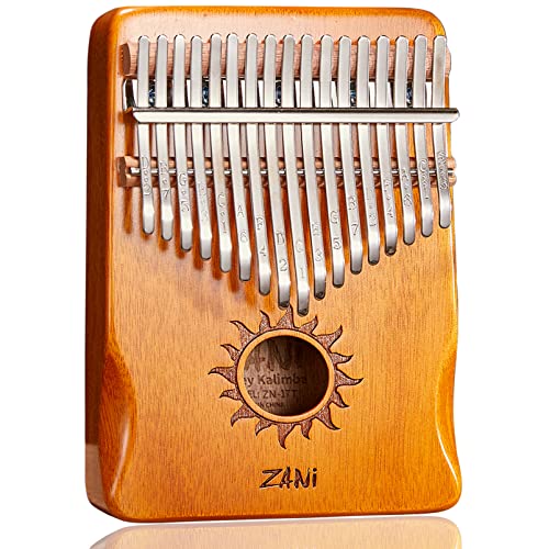 Kalimba 17 Key Thumb Piano Finger Piano Mahogany Handhold Mbira Portable Musical Instrument Gifts for Kids Fans (Natrual Wood) Kalimba 17 Key Thumb Piano Finger Piano Mahogany Handhold Mbira Portable Musical Instrument Gifts for Kids Fans (Natrual Wood)