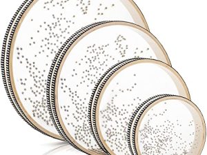 Fasmov 4 Pack Wave Bead Ocean Drum