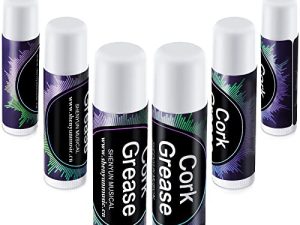 6 Pieces Cork Grease for Clarinet Flute Grease Lubricant Tube Clarinet Cleaning and Care Product Woodwind Instruments Accessory for Saxophone Clarinet Flute Supplies