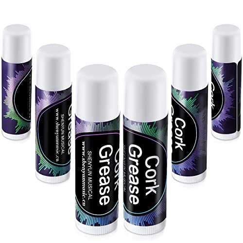 6 Pieces Cork Grease for Clarinet Flute Grease Lubricant Tube Clarinet Cleaning and Care Product Woodwind Instruments Accessory for Saxophone Clarinet Flute Supplies 6 Pieces Cork Grease for Clarinet Flute Grease Lubricant Tube Clarinet Cleaning and Care Product Woodwind Instruments Accessory for Saxophone Clarinet Flute Supplies