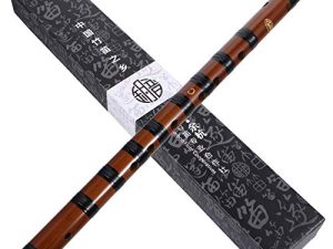 MILISTEN Bamboo Flute Musical Instruments Key C Wooden Flute Chinese Flute Instrument Chinese Bamboo Classic Musical Instrument for Kids Adults Beginners