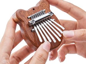 Lronbird Mini 8 Key Kalimba Thumb Piano Gifts for Kids Beginners Music Lovers Players