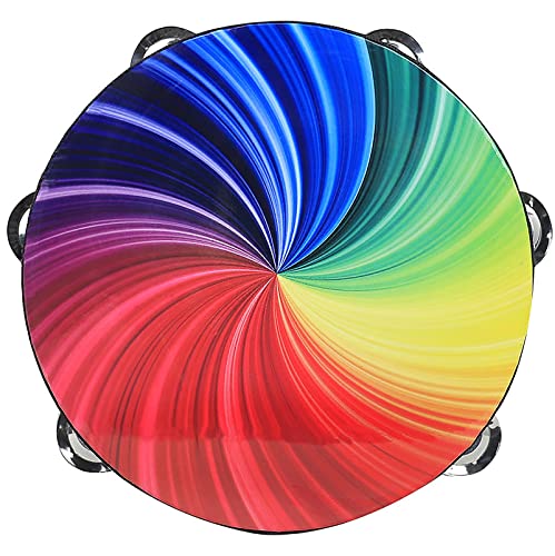 Handheld Tambourine Wooden Drum Handheld Tambourine Wooden Drum