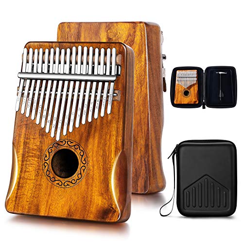 MIFOGE Kalimba Thumb Piano 17 Keys with Koa Acacia Wood MIFOGE Kalimba Thumb Piano 17 Keys with Koa Acacia Wood