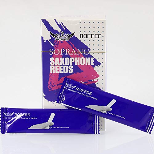 ROFFEE soprano sax saxophone reeds strength 3.0 ROFFEE soprano sax saxophone reeds strength 3.0