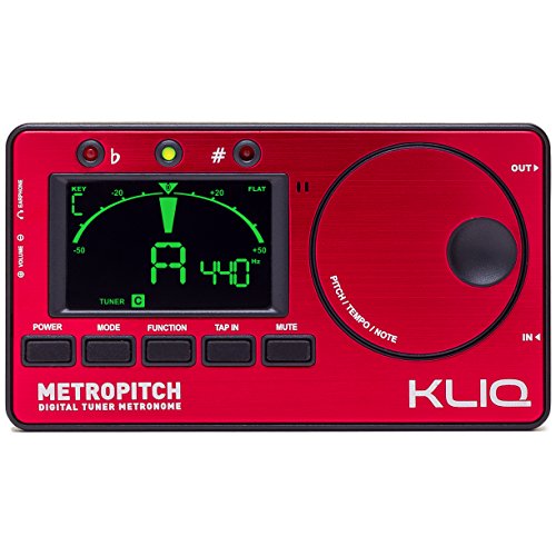 KLIQ MetroPitch - Metronome Tuner for All Instruments - with Guitar KLIQ MetroPitch - Metronome Tuner for All Instruments - with Guitar