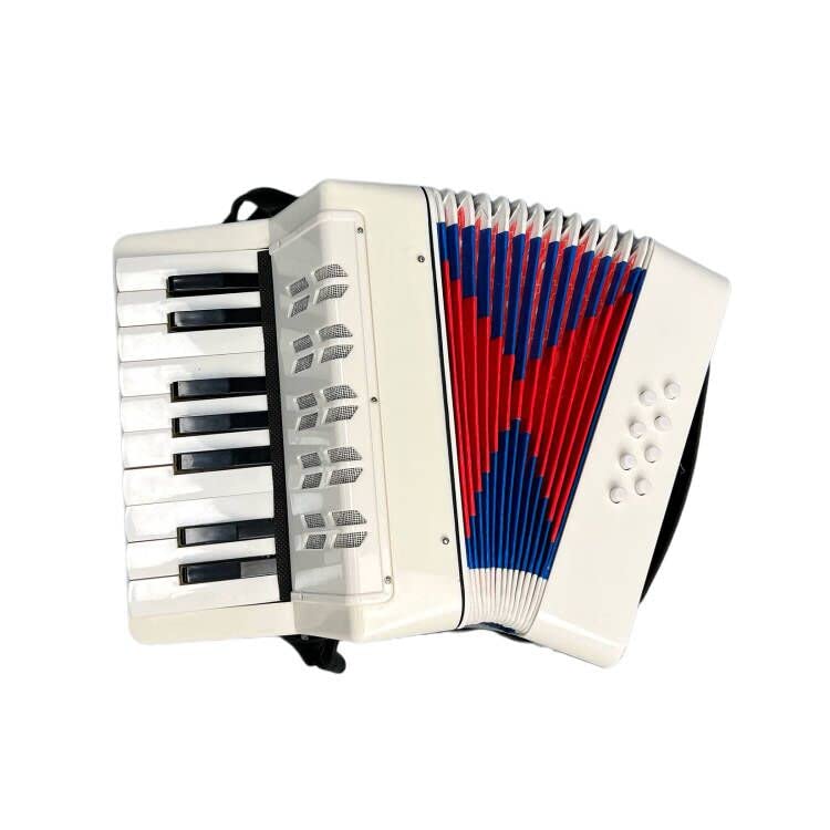 BORIYAM Children's Accordion Instrument 17-key 8-Bass BORIYAM Children's Accordion Instrument 17-key 8-Bass