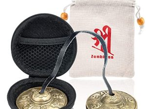 ZenBless Tibetan Tingsha Cymbals 2pcs