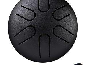Steel Drum 3 Inch 6 Note Steel Tongue Drum Handpan Drum MiNi Instrument