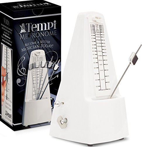 Tempi Metronome for Musicians - Includes Ebook and 2-Year Warranty - Mechanical Metronome for Piano Tempi Metronome for Musicians - Includes Ebook and 2-Year Warranty - Mechanical Metronome for Piano