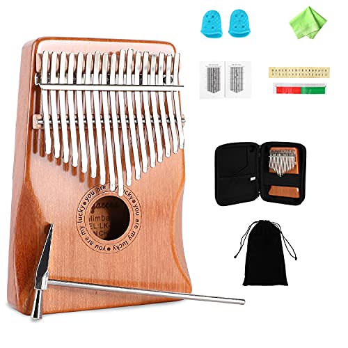Ladyacces Kalimba Thumb Piano 17 Key Portable Mbira Finger Piano Musical Instrument Gift LK-20 Ladyacces Kalimba Thumb Piano 17 Key Portable Mbira Finger Piano Musical Instrument Gift LK-20