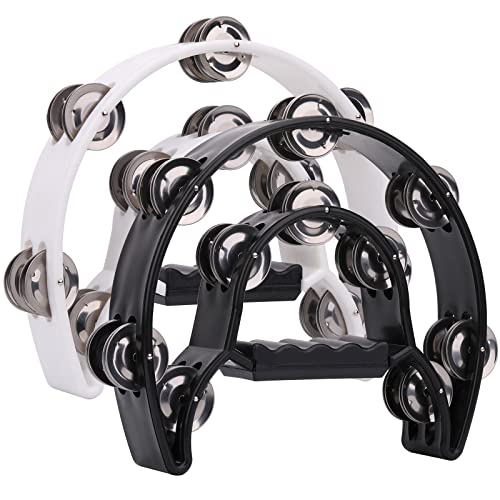 2Pack 10" Double Row Tambourine for Adult 2Pack 10" Double Row Tambourine for Adult