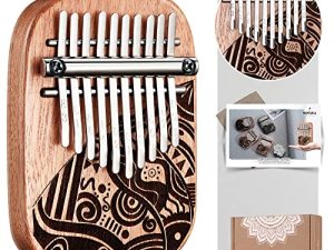MOOZICA 10 Keys Mini Kalimba Thumb Piano